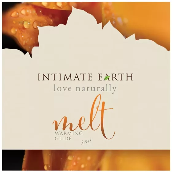 Intimate Earth Melt - hrejivý lubrikačný gél (3 ml)