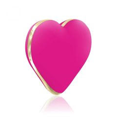 RS Icons Heart - nabíjací vibrátor na klitoris (ružový)