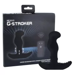   Nexus G-stroker - vibrátor na masáž prostaty s diaľkovým ovládaním - čierny
