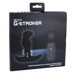   Nexus G-stroker - vibrátor na diaľkové ovládanie prostaty (čierny)
