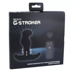   Nexus G-stroker - vibrátor na masáž prostaty s diaľkovým ovládaním - čierny