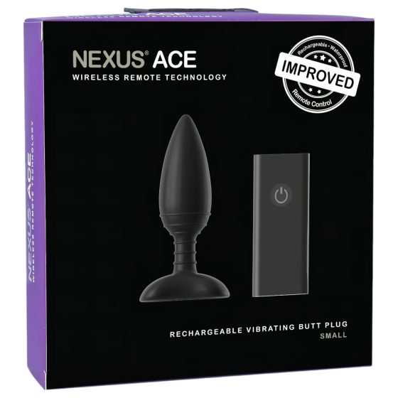 Nexus Ace - diaľkový, nabíjací análny vibrátor (malý)