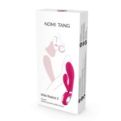   Nomi Tang Wild Rabbit 2 - dobíjací vibrátor na bod G s tyčinkou (ružový)