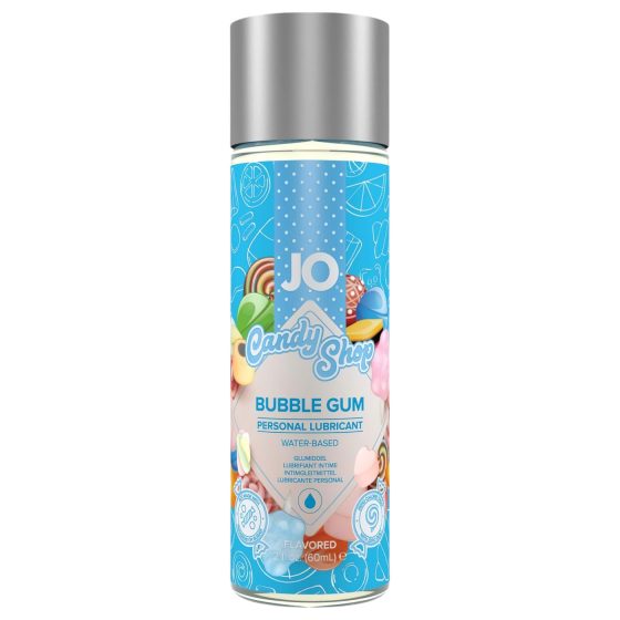 JO Candy Shop Bubble Gum - lubrikant na vodnej báze - 60 ml