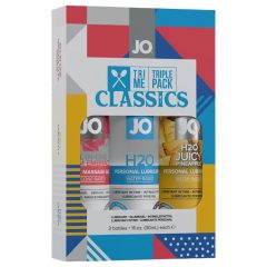 JO System Classics sada lubrikantov (3x30ml)