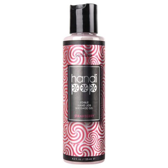 Sensuva - masturbátor krém pre mužov - jahoda - 125 ml