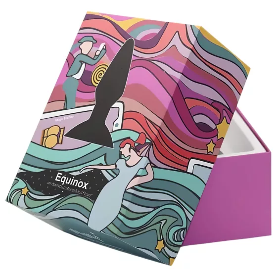 Magic Motion Equinox - inteligentný, nabíjateľný análny vibrátor (čierny)