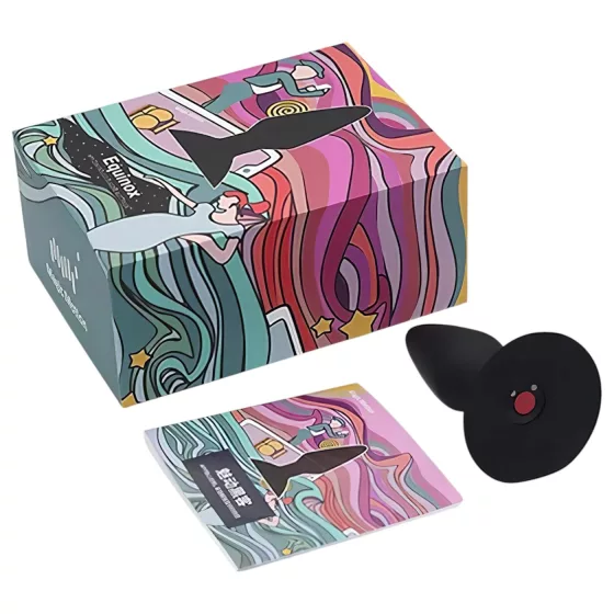 Magic Motion Equinox - inteligentný, nabíjateľný análny vibrátor (čierny)