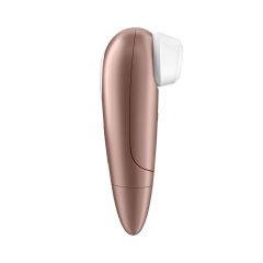   Satisfyer Number One - vodotesný stimulátor klitorisu (hnedý)
