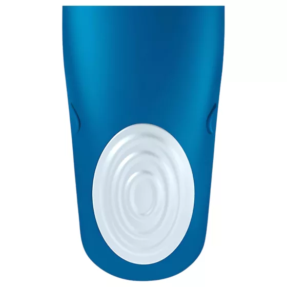 Satisfyer Double Whale - párový vibrátor s 2 motormi - modrý