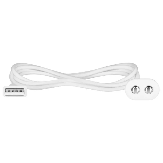 Satisfyer - magnetický USB nabíjací kábel - biely
