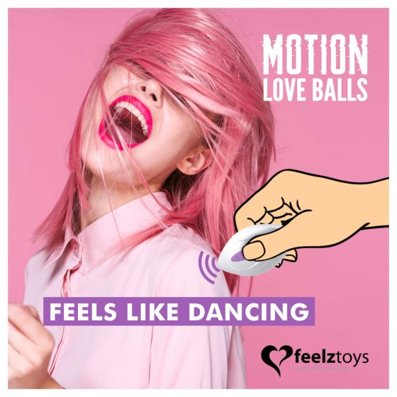 FEELZTOYS Jivy - Rádiové Pulzujúce Vibračné Vajce (fialové)