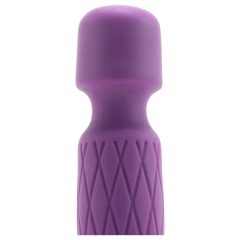   Bodywand Luxe - dobíjací mini masážny vibrátor (fialový)