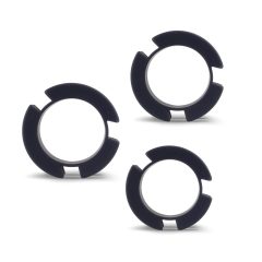   LOCK A WILLY - silikónová klietka na penis so zámkom (čierna)