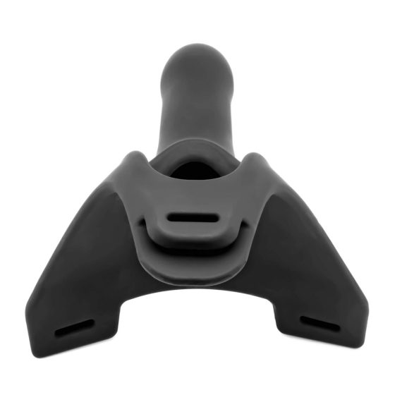 Perfect Fit ZORO 5.5 pripojiteľné dildo (14 cm) - čierne
