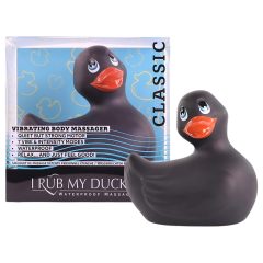 My Duckie 2.0 - vodotesný čierny vibrátor na klitoris