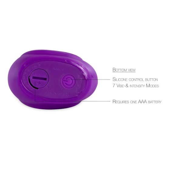 My Duckie 2.0 - vodotesný klitorisový vibrátor (fialový)
