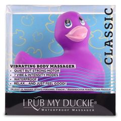   My Duckie Classic 2.0 - vibrátor na klitoris - hravá vodotesná kačička (fialová)