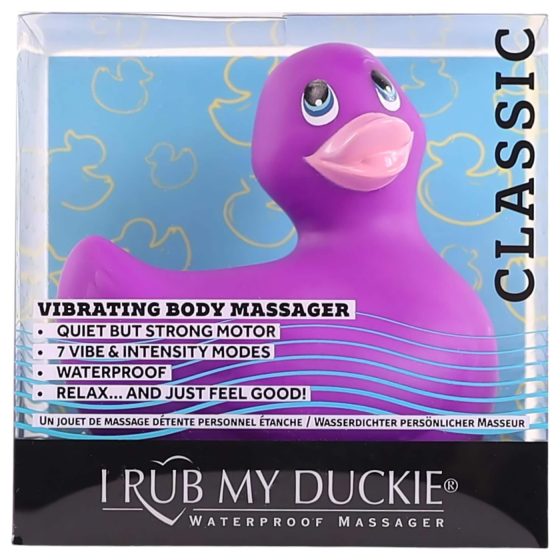 My Duckie 2.0 - vodotesný klitorisový vibrátor (fialový)