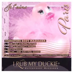   My Duckie Paris 2.0 - vodotesná kačička, klitorálny vibrátor (ružový)