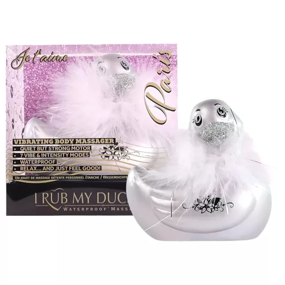 My Duckie Paris 2.0 - vibrátor na klitoris - strieborný