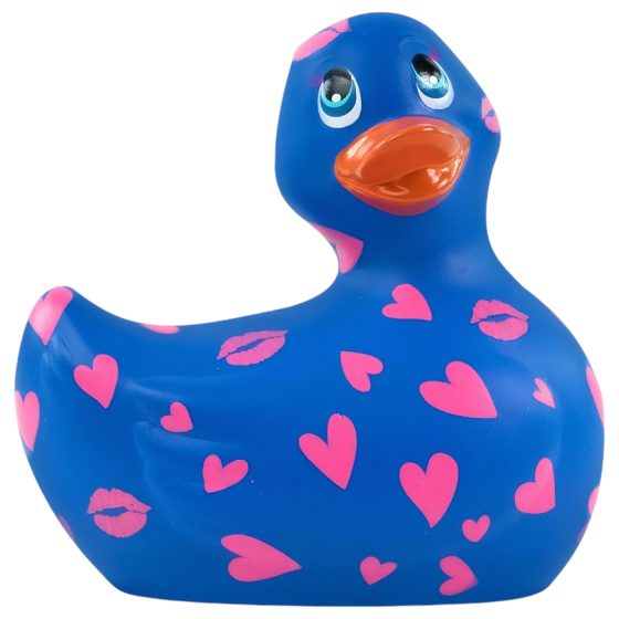 My Duckie Romance 2.0 - vodotesný klitoris vibrátor (modro-ružový)