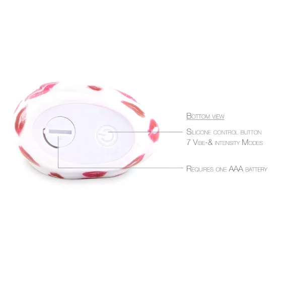 My Duckie Romance 2.0 - vodotesný vibrátor na klitoris - biely/ružový
