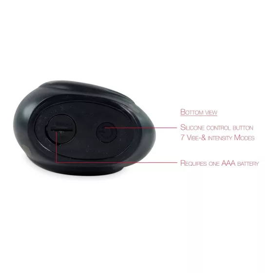 My Duckie Romance 2.0 - vibrátor na klitoris - čierna/zlatá