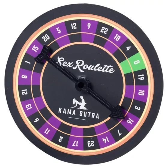 Sex Roulette Kama Sutra - erotická spoločenská hra (v 10 jazykoch)