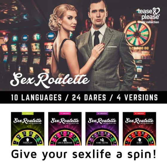 Sex Roulette Love & Married - erotická spoločenská hra (10 jazykov)