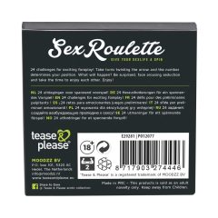 Sex Roulette Foreplay - sexuálna stolová hra (10 jazykov)