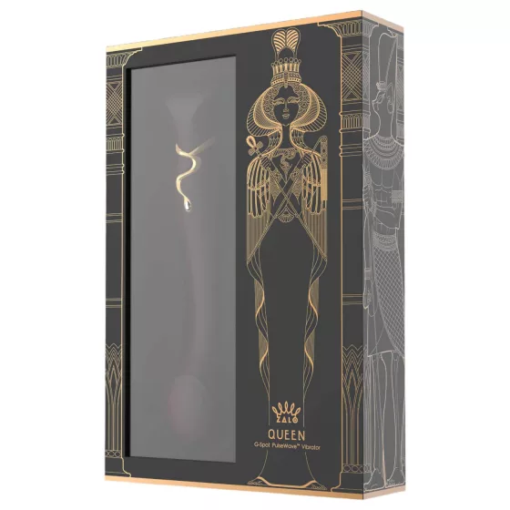 ZALO Queen - vibrátor na bod G a klitoris - pulzačný - červený