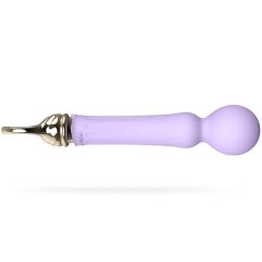   ZALO Confidence - dobíjací luxusný masážny vibrátor (fialový)