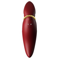   ZALO - Hero dobíjací, vodotesný vibrátor na klitoris (červený)