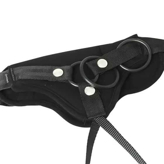 Sportsheets Plus Size - spodná bielizeň na upevnenie (čierna)