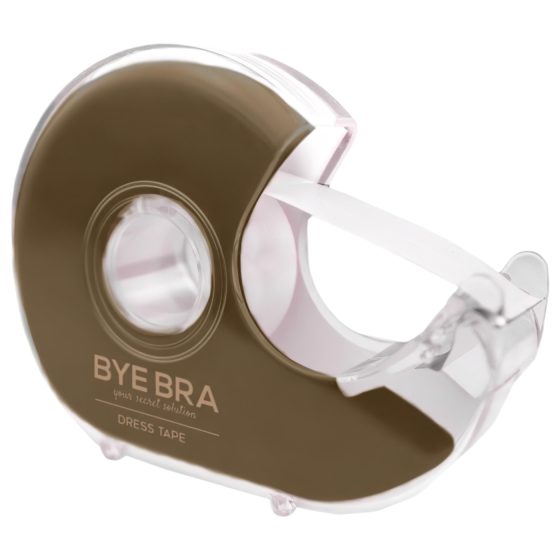 Bye Bra - Obojstranná lepiaca páska s dávkovačom (priehľadná)