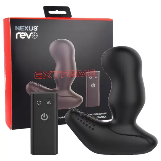 Nexus Revo Extreme - bezdrôtový rotačný vibrátor na prostatu - čierny