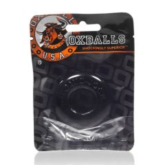 OXBALLS Donut 2 - extra silný krúžok na penis (čierny)