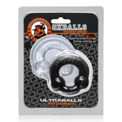   OXBALLS Ultraballs - súprava extra silných krúžkov na penis s guličkami (2 dielna)