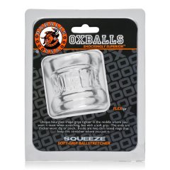   OXBALLS Squeeze - krúžok a naťahovač semenníkov (priehľadný)
