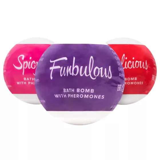 Obsessive - feromónová kúpeľová bomba - 100g