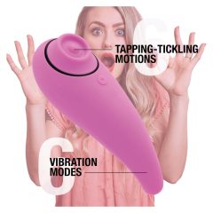   FEELZTOYS Femmegasm - dobíjací, vodotesný vaginálny a klitorálny vibrátor (ružový)