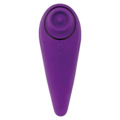   FEELZTOYS Femmegasm - dobíjací, vodotesný vaginálny a klitorálny vibrátor (fialový)