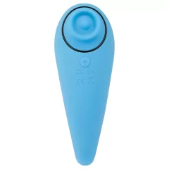   FEELZTOYS - vibrátor na klitoris 2v1 nabíjateľný - modrý