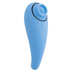   FEELZTOYS Femmegasm - dobíjací, vodotesný vaginálny a klitorálny vibrátor (modrý)
