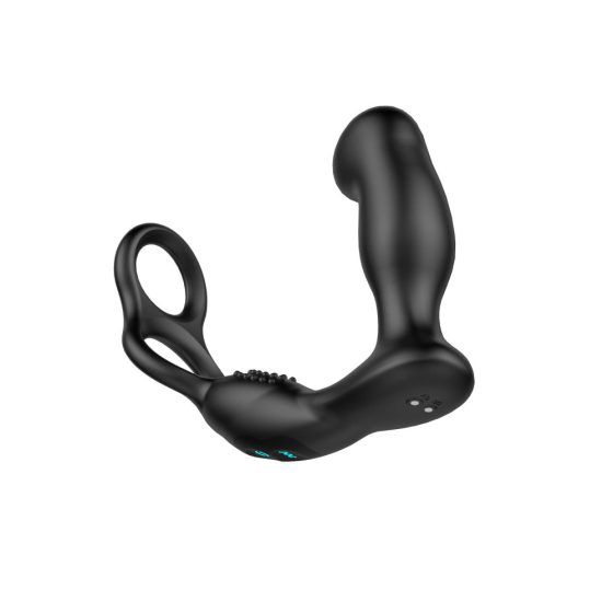 Nexus Revo - vibrátor na prostatu s otočným krúžkom na diaľkové ovládanie (čierny)