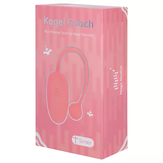 Magic Motion Kegel Coach - vibračná venušina guľa (ružová)