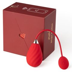   Magic Motion Sundae - inteligentné dobíjacie vibračné vajíčko (červené)
