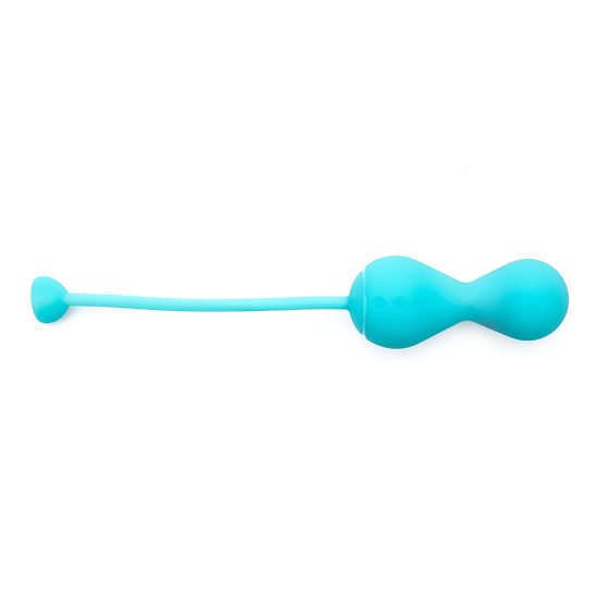 LOVELIFE BY OHMIBOD - KRUSH - inteligentné, nabíjateľné venušine guličky (tyrkysové)