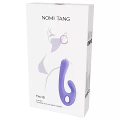   Nomi Tang - vibrátor s výbežkom na klitoris - nabíjateľný - fialový